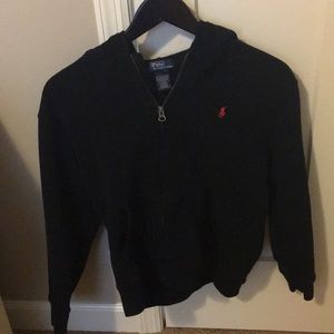 Boys  polo sweatshirt good condition size 14/16